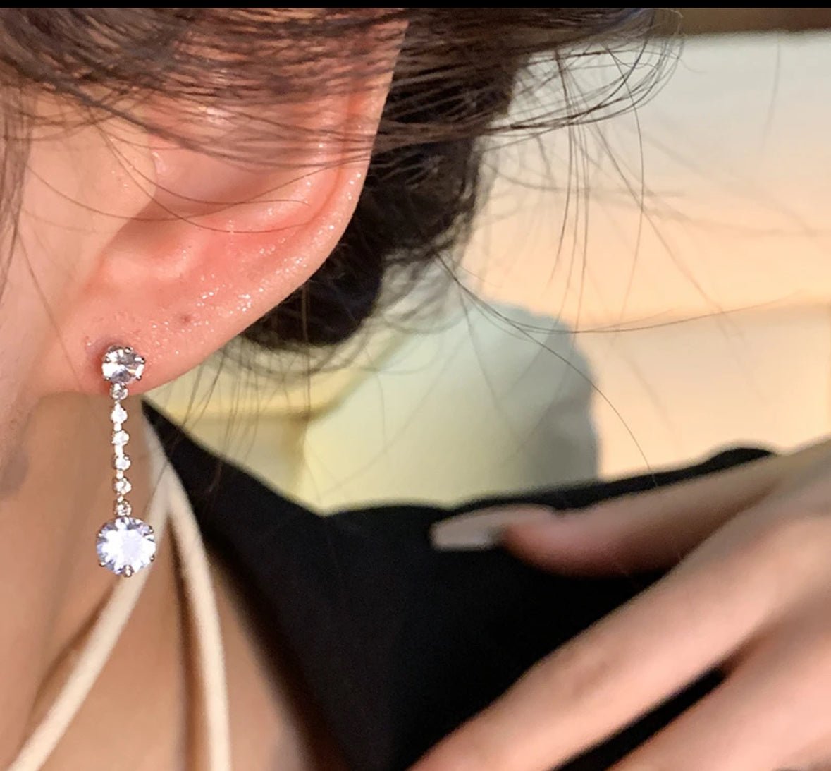 Elegante Zirkonia Ohrhänger