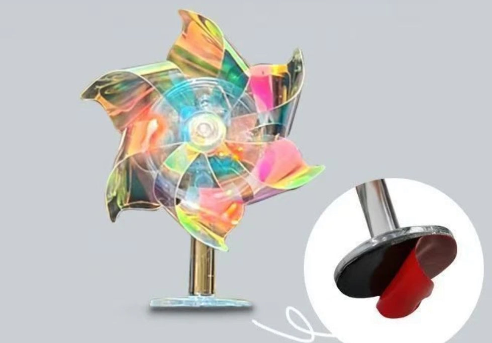 Regenbogen-Windrad Fahrrad Auto drehender Licht-Effekt – Little Shark